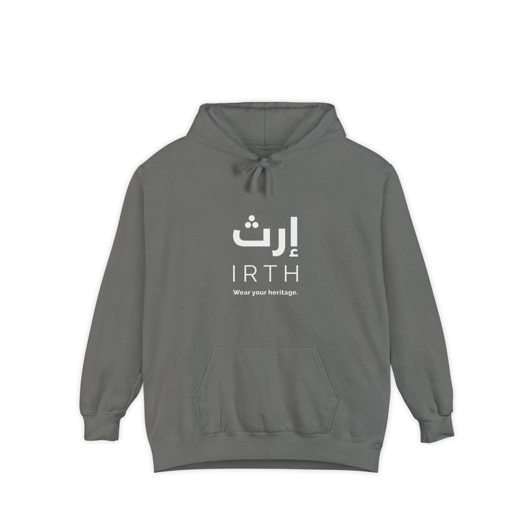 Arabic Hoodie - "ليس المهم أن تمر بل أن تترك أثرا" - Back design Legacy Collection
