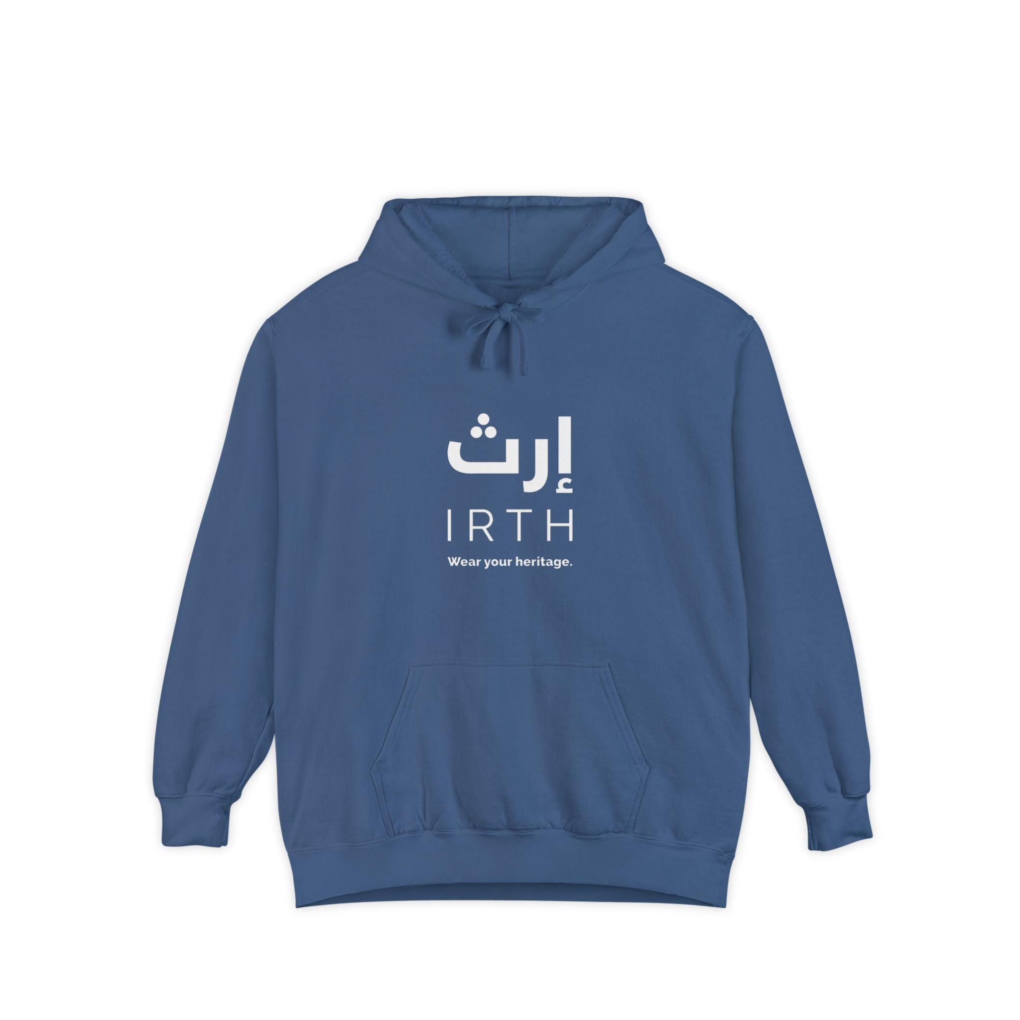 Arabic Hoodie - "ليس المهم أن تمر بل أن تترك أثرا" - Back design Legacy Collection