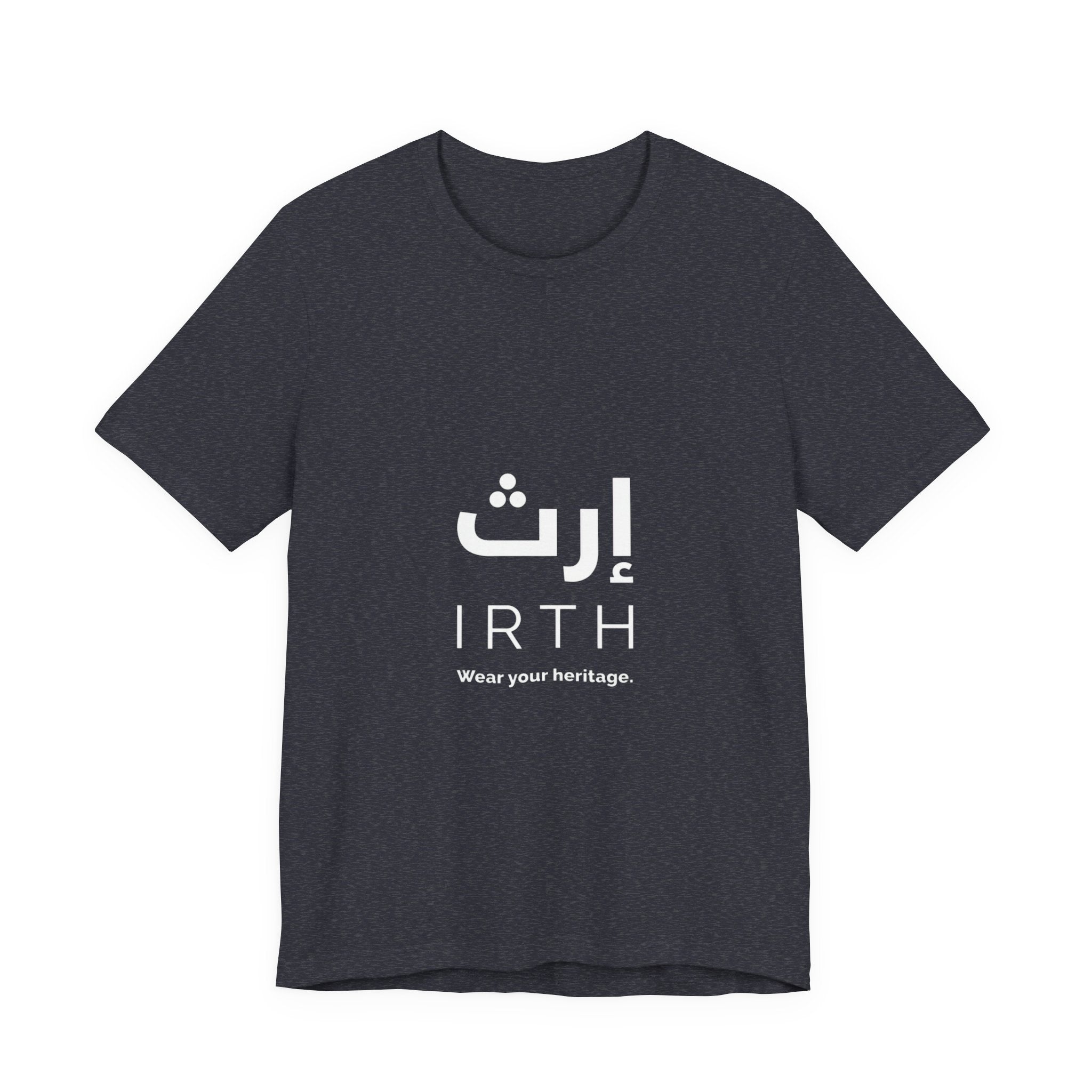 Arabic T‑Shirt — "ليس المهم أن تمر بل أن تترك أثرا" - Circle Design - Legacy Collection