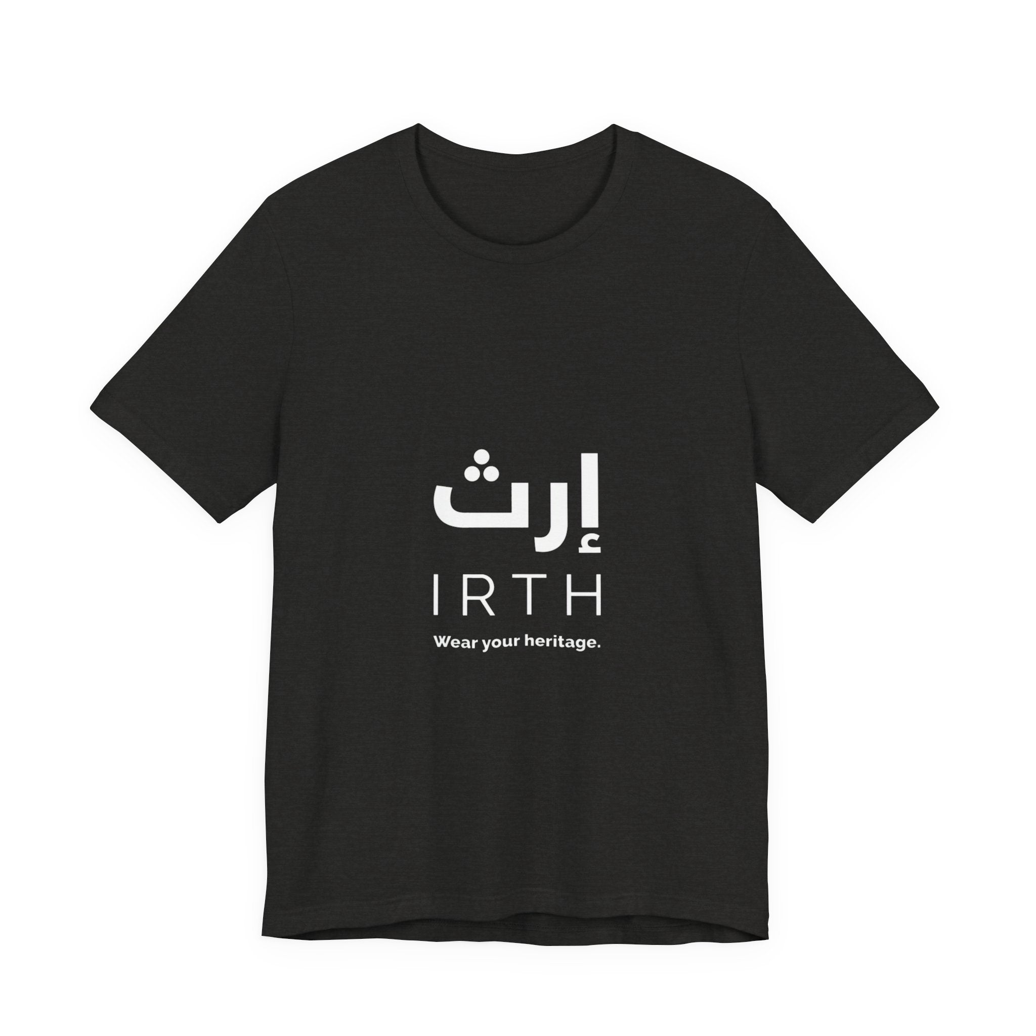 Arabic T‑Shirt — "ليس المهم أن تمر بل أن تترك أثرا" - Circle Design - Legacy Collection