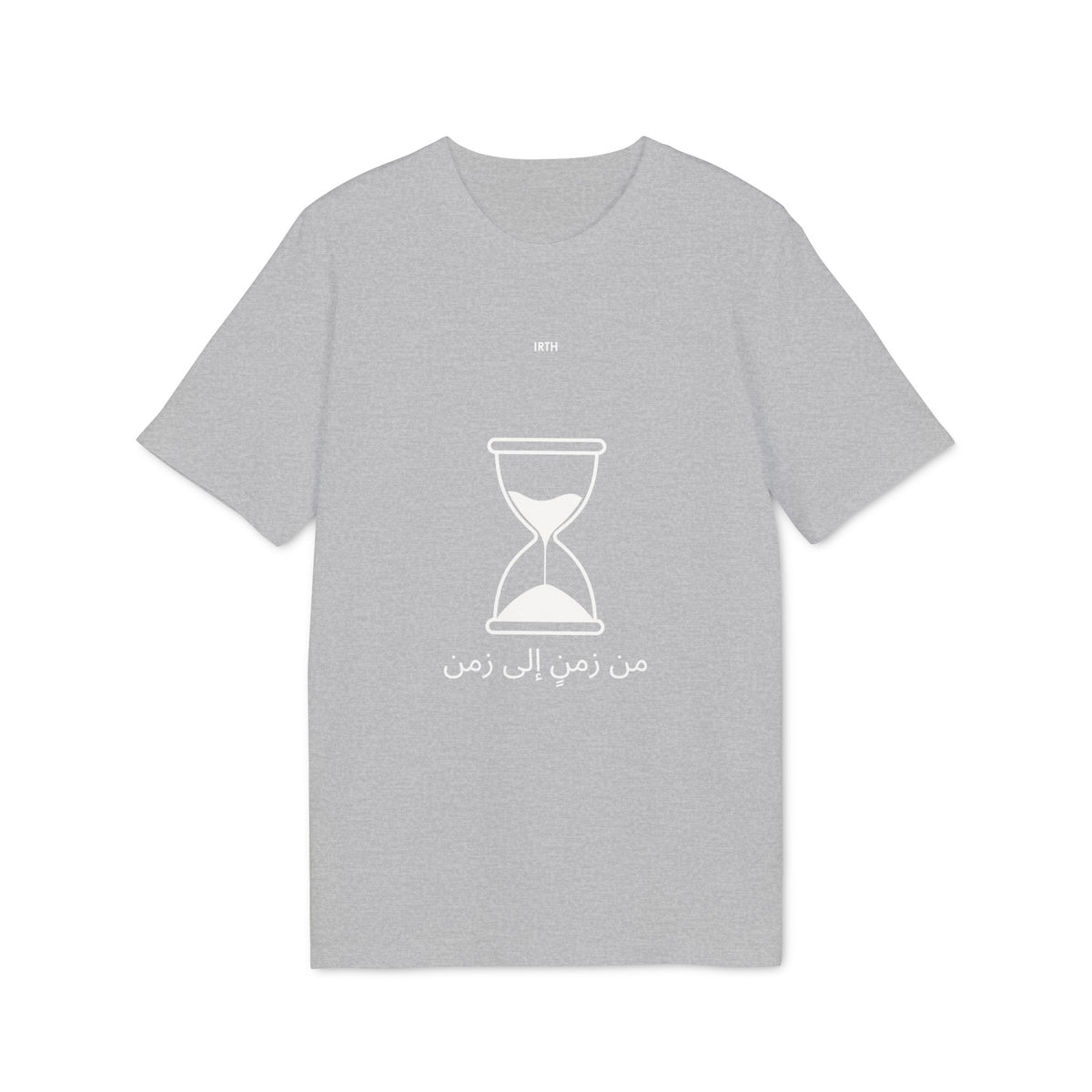 Hourglass Graphic T-Shirt – Minimalist Time Design - من زمنٍ إلى زمن