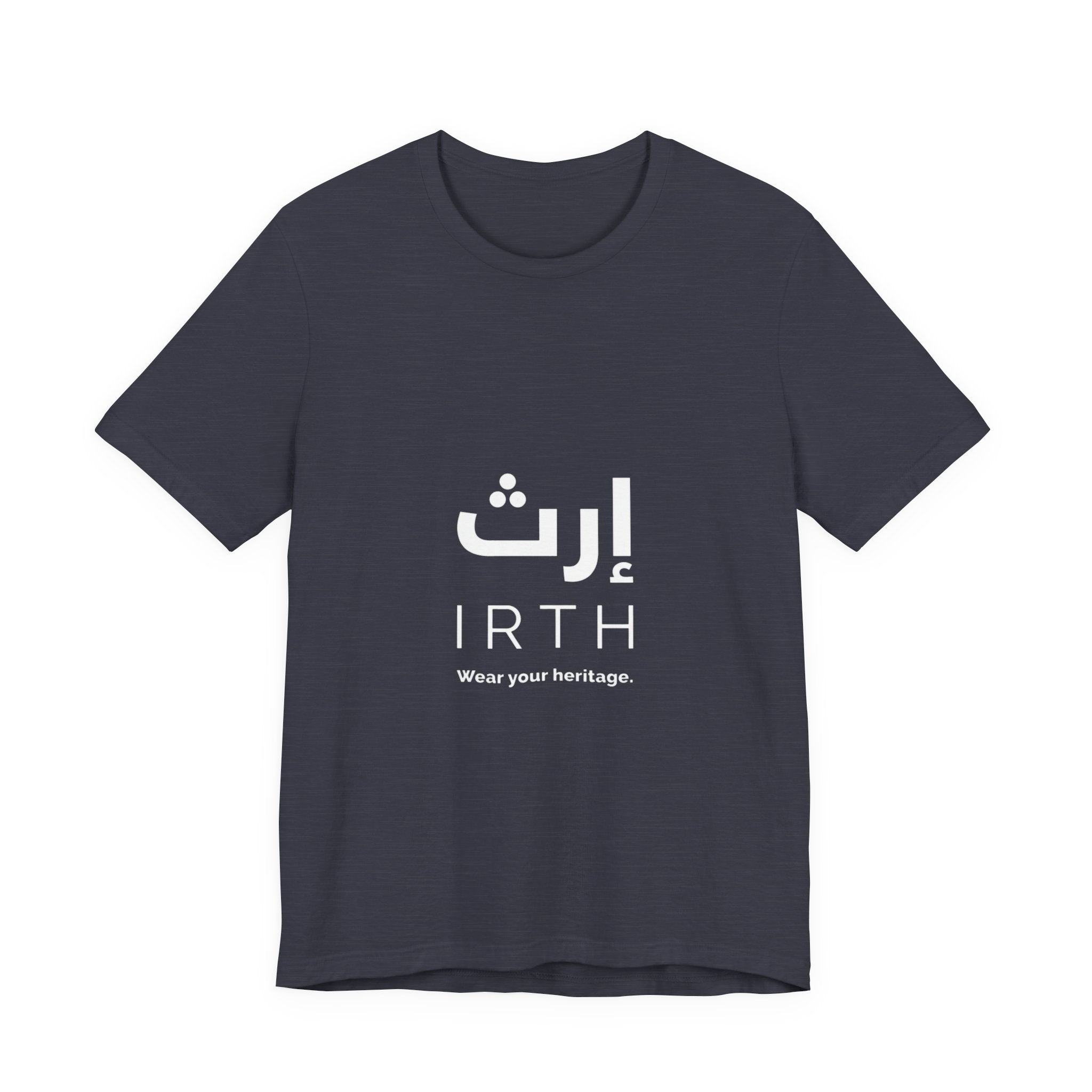 Arabic T‑Shirt — "ليس المهم أن تمر بل أن تترك أثرا" - Circle Design - Legacy Collection