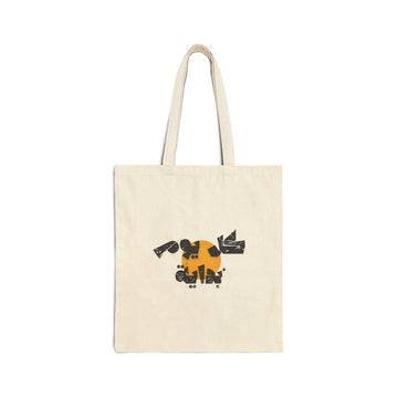 Every Day Is a New Beginning Cotton Canvas Tote - Arabic حقيبة حمل قماشية قطنية "كل يوم بداية جديدة"