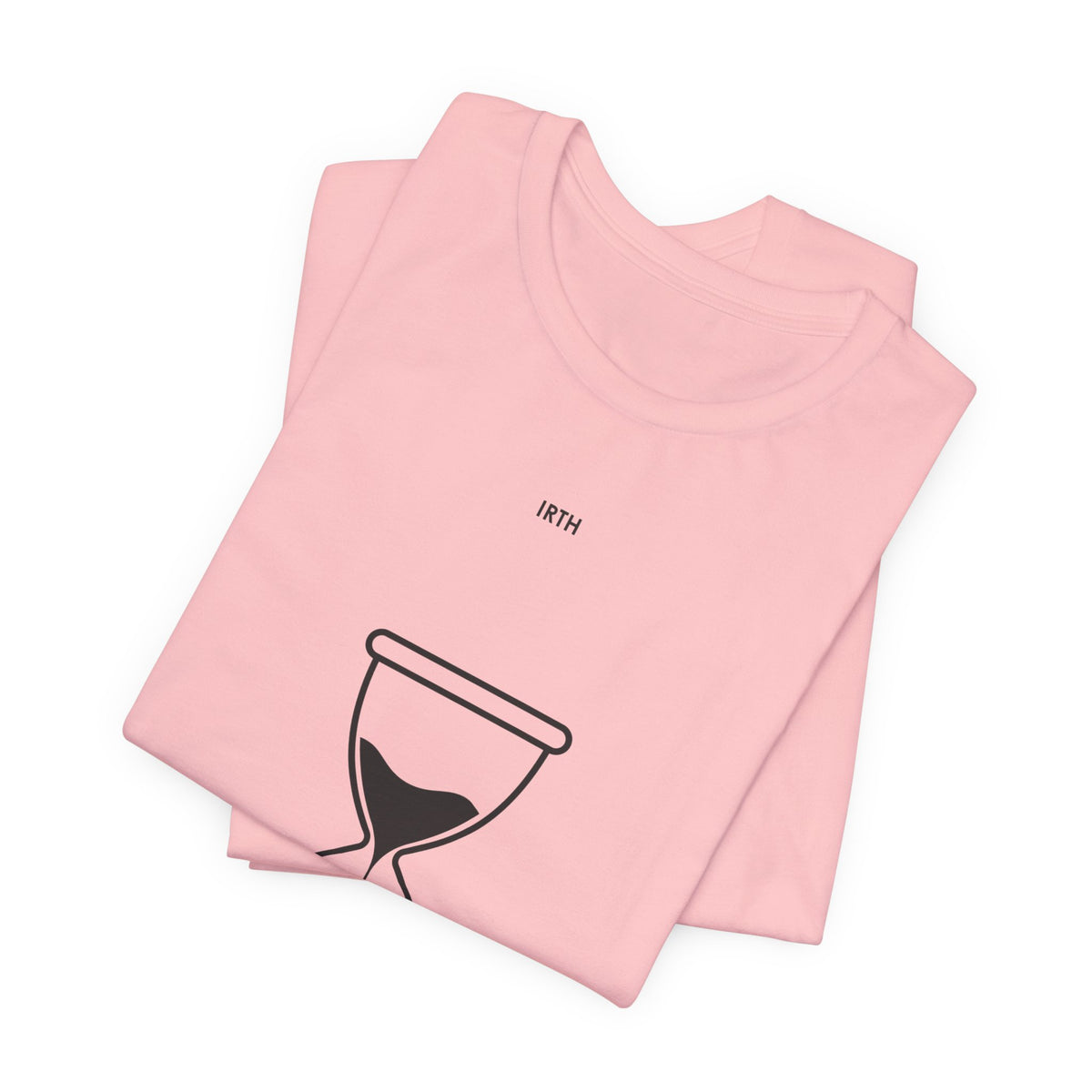 Arabic Hourglass T‑Shirt — من زمن إلى زمن Minimalist Tee