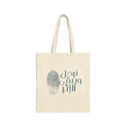 Everyday Cotton Canvas Tote — نرحل ويبقى الأثر (We Depart, But the Impact Remains)