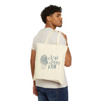 Everyday Cotton Canvas Tote — نرحل ويبقى الأثر (We Depart, But the Impact Remains)