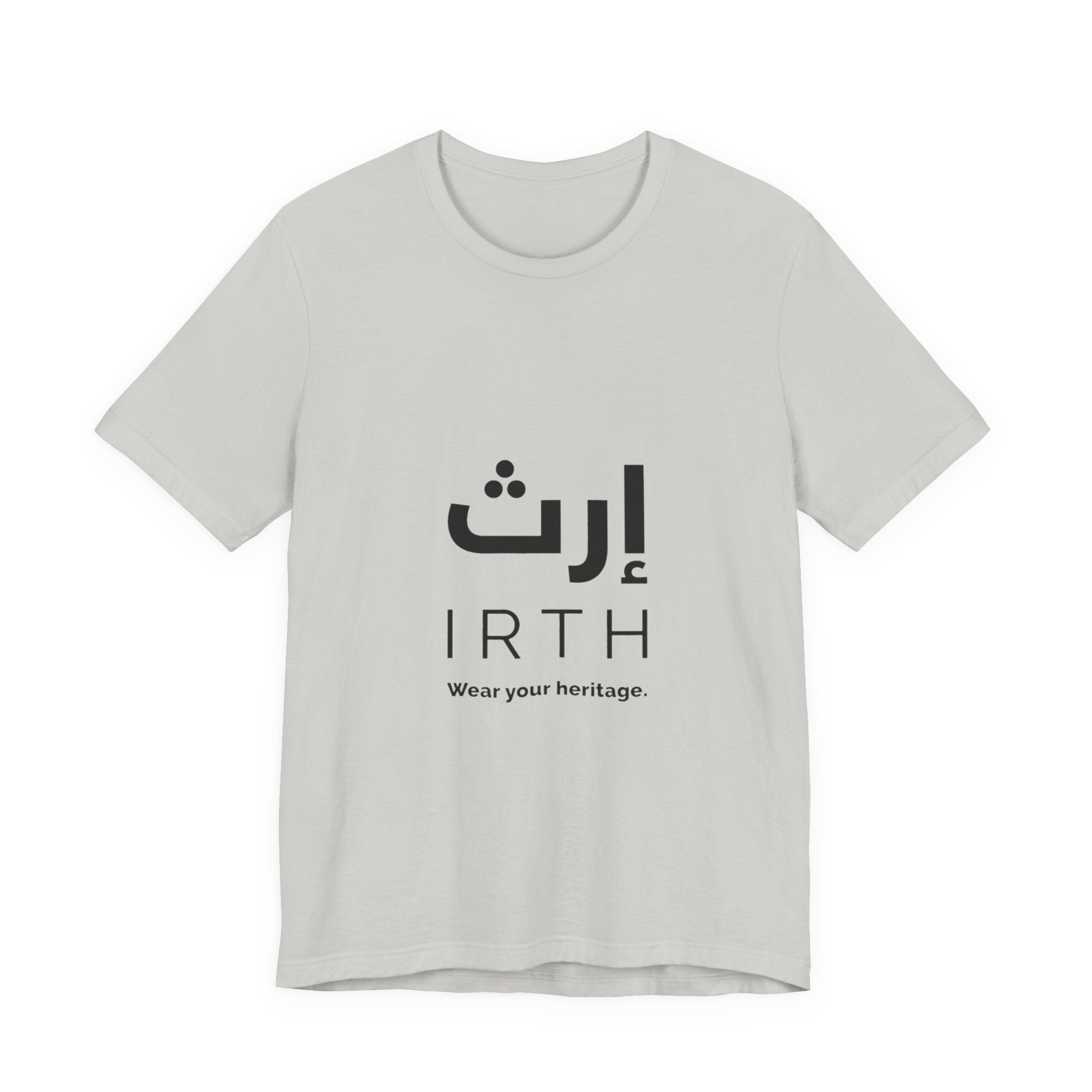 Arabic T‑Shirt — "ليس المهم أن تمر بل أن تترك أثرا" - Circle Design - Legacy Collection