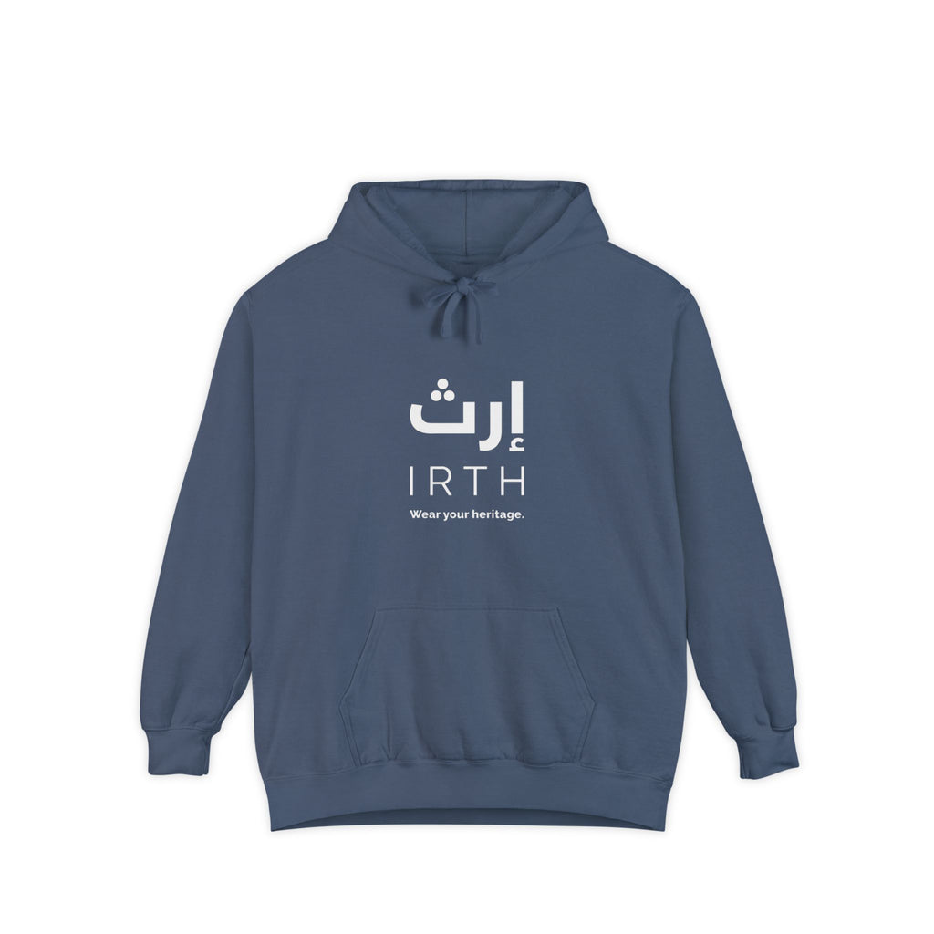 Arabic Hoodie - "ليس المهم أن تمر بل أن تترك أثرا" - Back design Legacy Collection