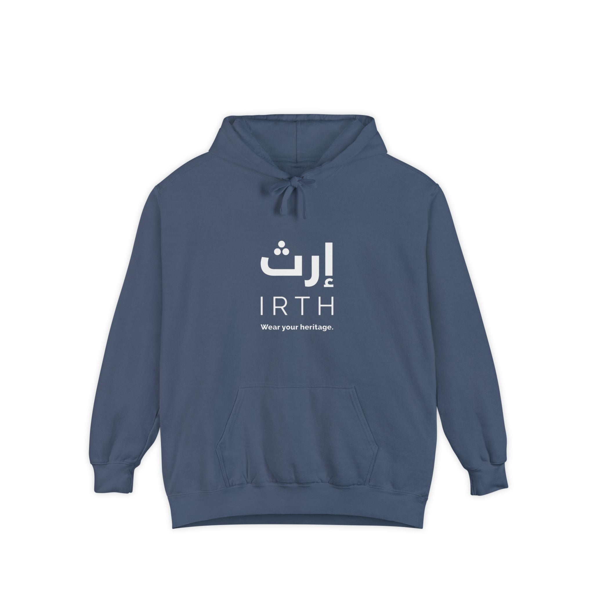 Arabic Hoodie - "ليس المهم أن تمر بل أن تترك أثرا" - Back design Legacy Collection
