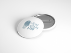 Arabic 'نرحل ويبقى الأثر' Pin Button — Everyday Collection