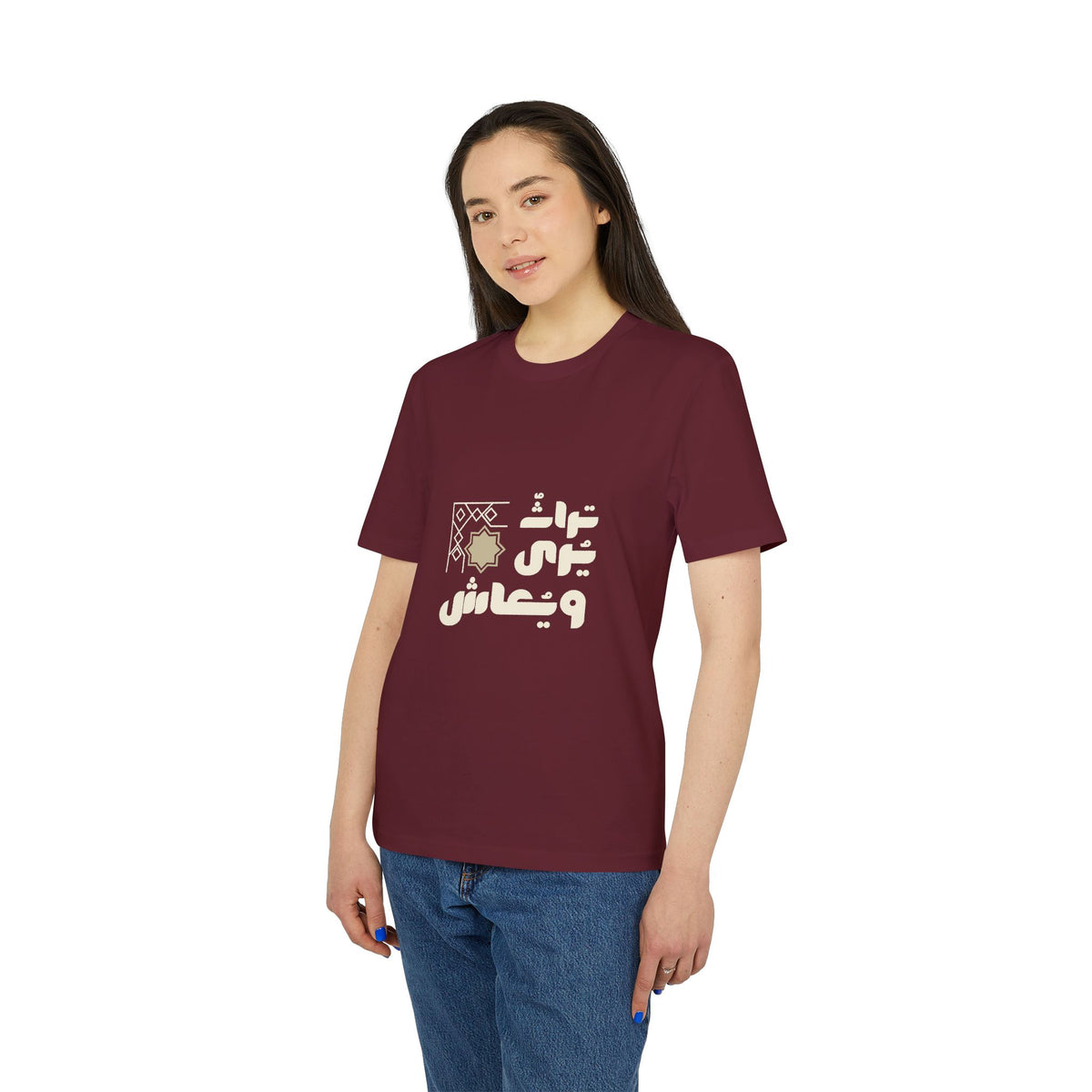Arabic Calligraphy T-Shirt — 'عاشق' Decorative Graphic Tee