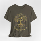 Arabic " على هذه الأرض جذورنا" T-Shirt — Roots Collection