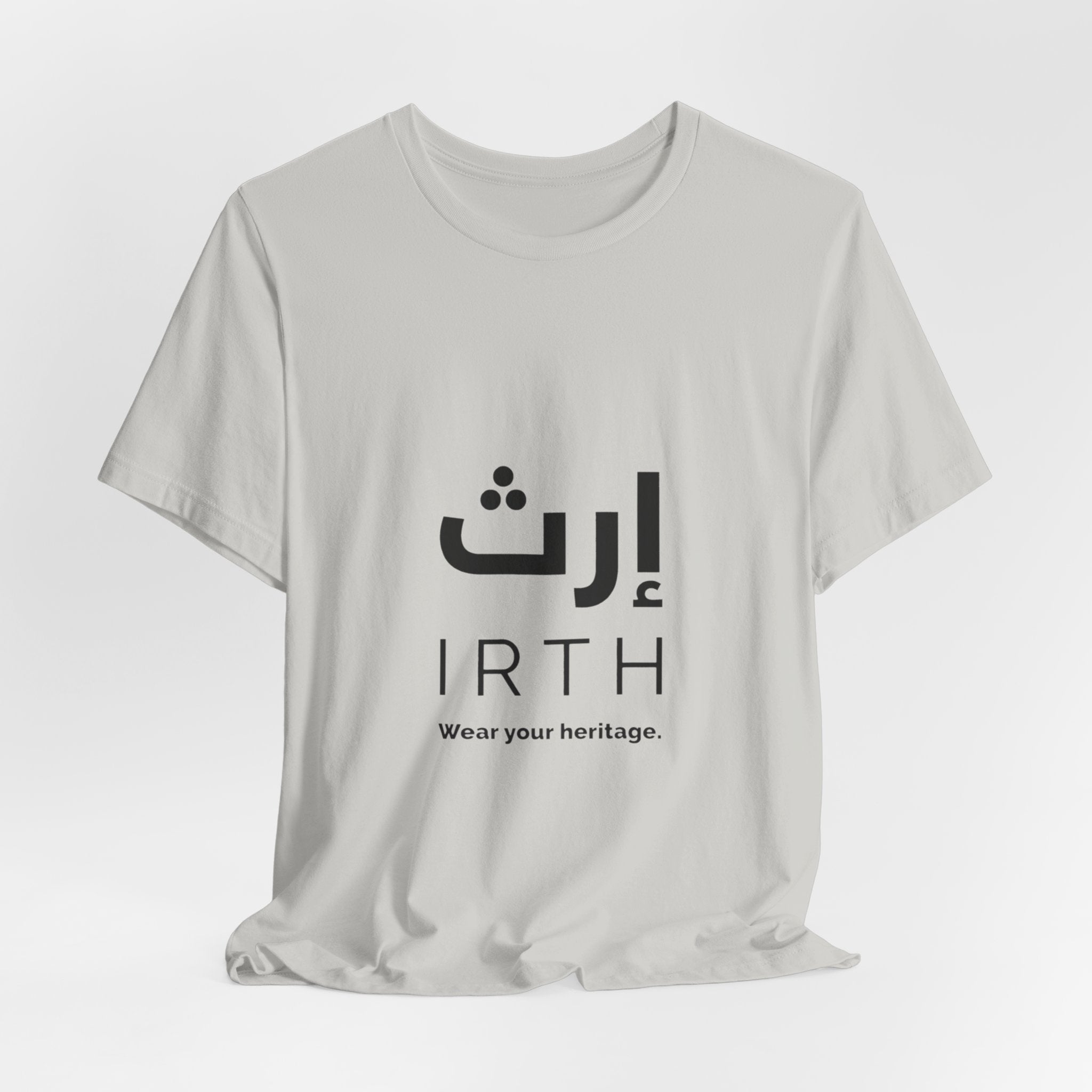 Arabic T‑Shirt — "ليس المهم أن تمر بل أن تترك أثرا" - Circle Design - Legacy Collection