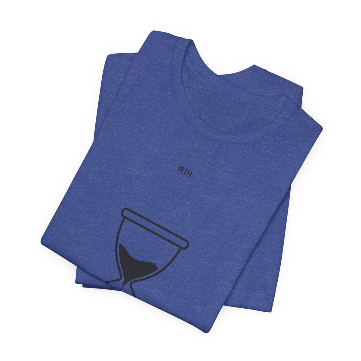 Arabic Hourglass T‑Shirt — من زمن إلى زمن Minimalist Tee