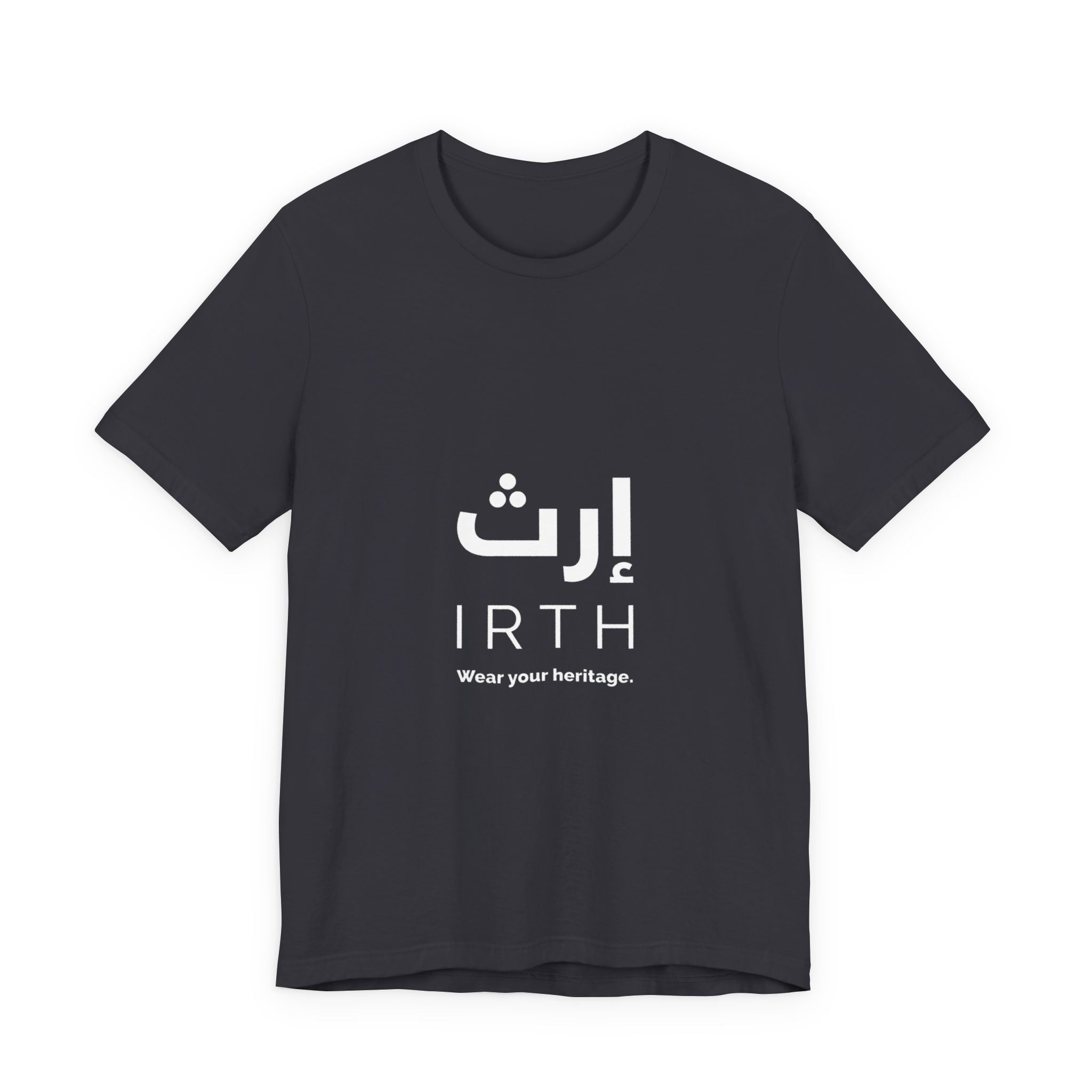 Arabic T‑Shirt — "ليس المهم أن تمر بل أن تترك أثرا" - Circle Design - Legacy Collection