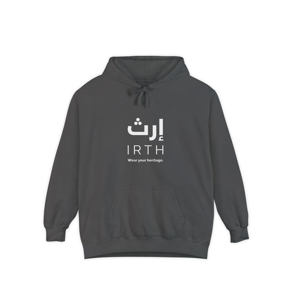 Arabic Hoodie - "ليس المهم أن تمر بل أن تترك أثرا" - Back design Legacy Collection