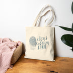 Everyday Cotton Canvas Tote — نرحل ويبقى الأثر (We Depart, But the Impact Remains)