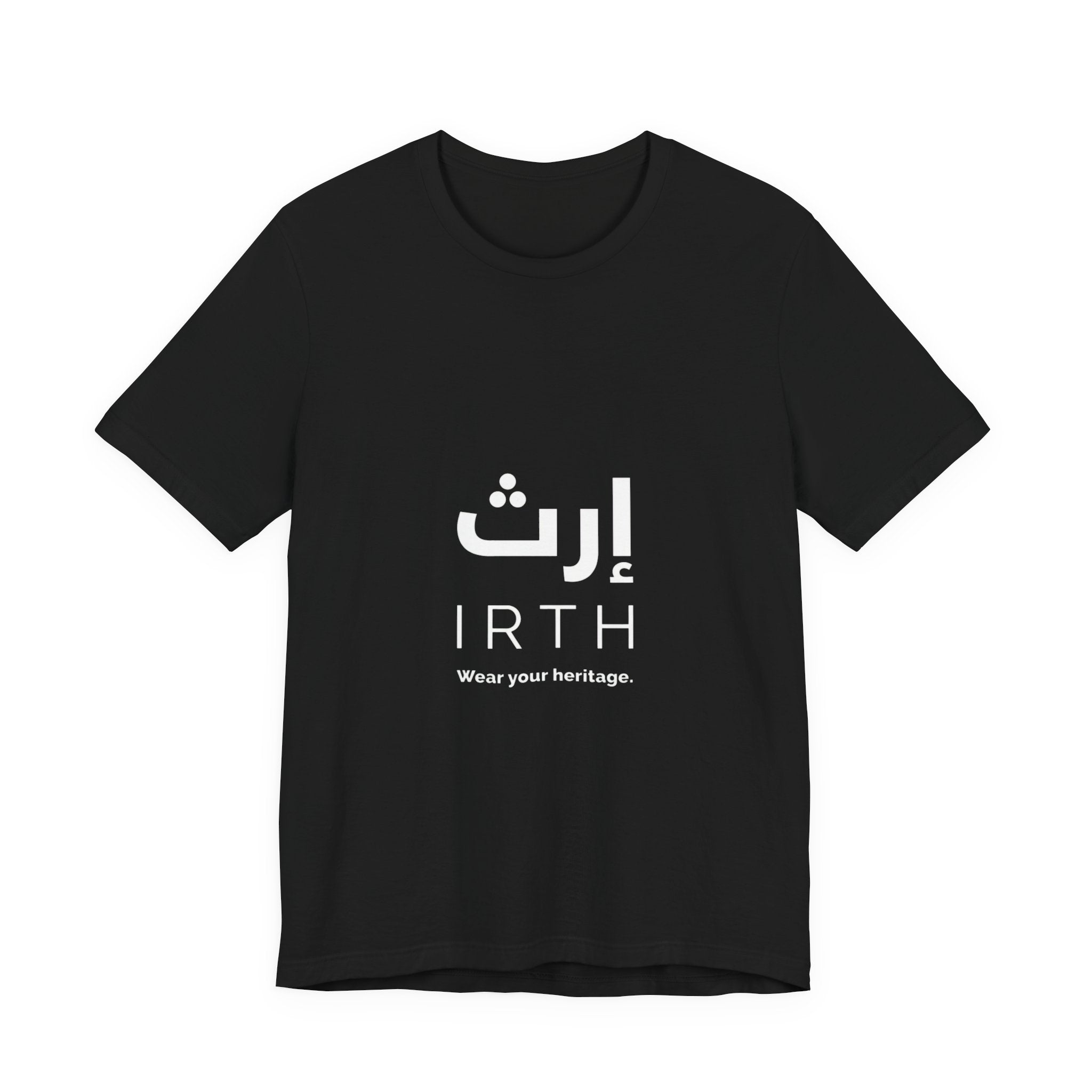 Arabic T‑Shirt — "ليس المهم أن تمر بل أن تترك أثرا" - Circle Design - Legacy Collection
