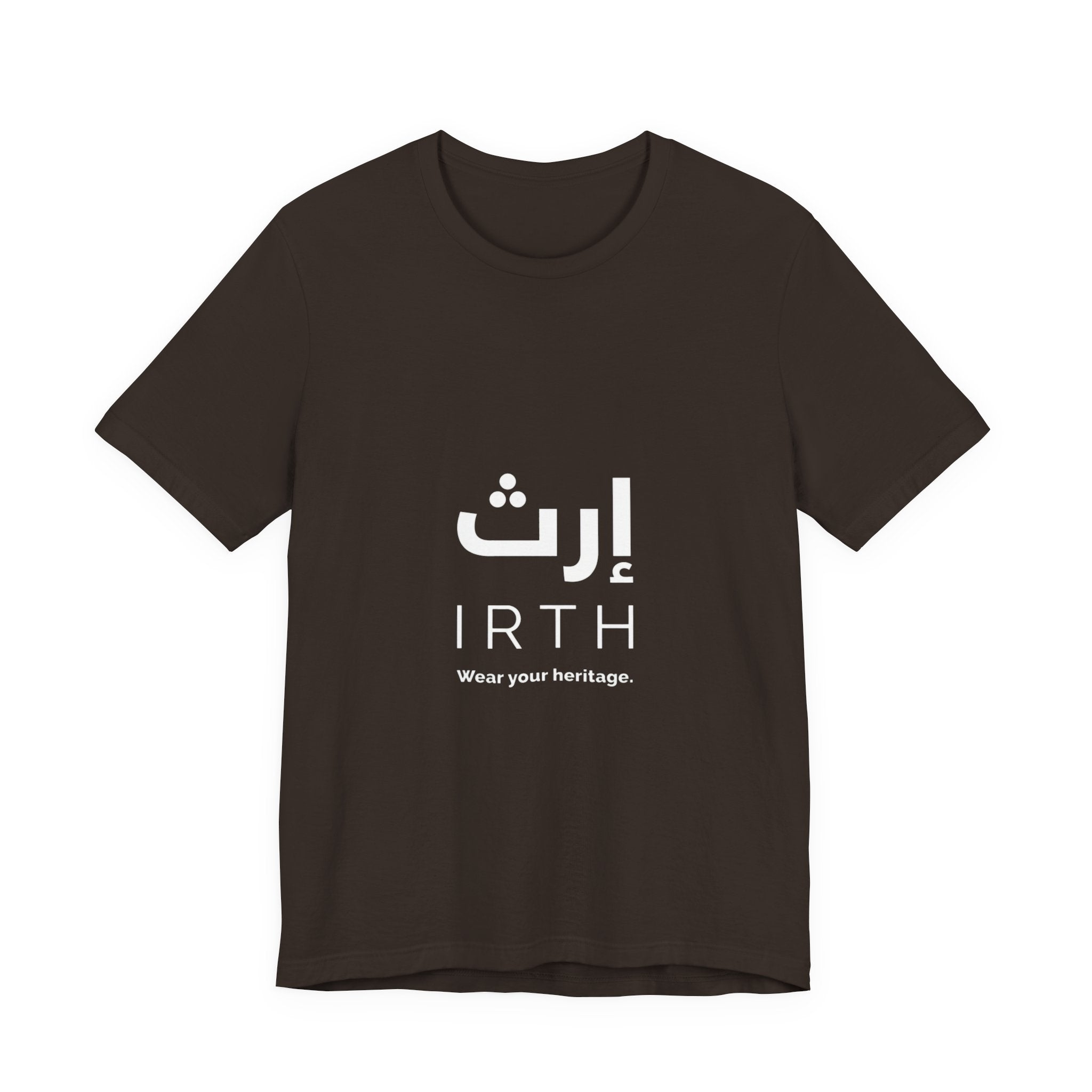 Arabic T‑Shirt — "ليس المهم أن تمر بل أن تترك أثرا" - Circle Design - Legacy Collection